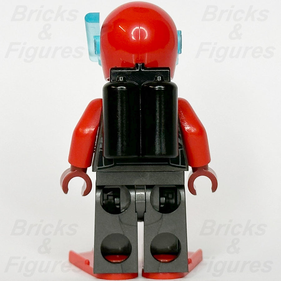 LEGO City Diver Minifigure Deep Sea Explorers Diving Suit 952107 cty1293 Male2