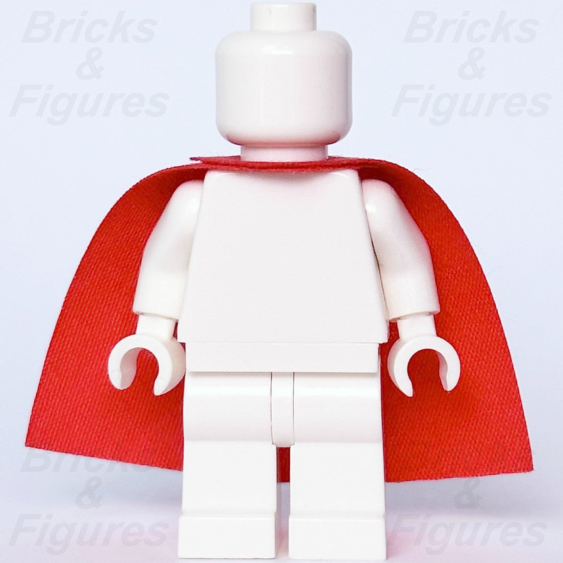 LEGO Red Minifigure Cape Cloth Traditional Starched Fabric Body Wear Part 5222