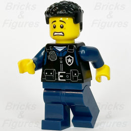 LEGO® City Police Officer Minifigure Town Male Safety Vest Badge 60508 cty19890