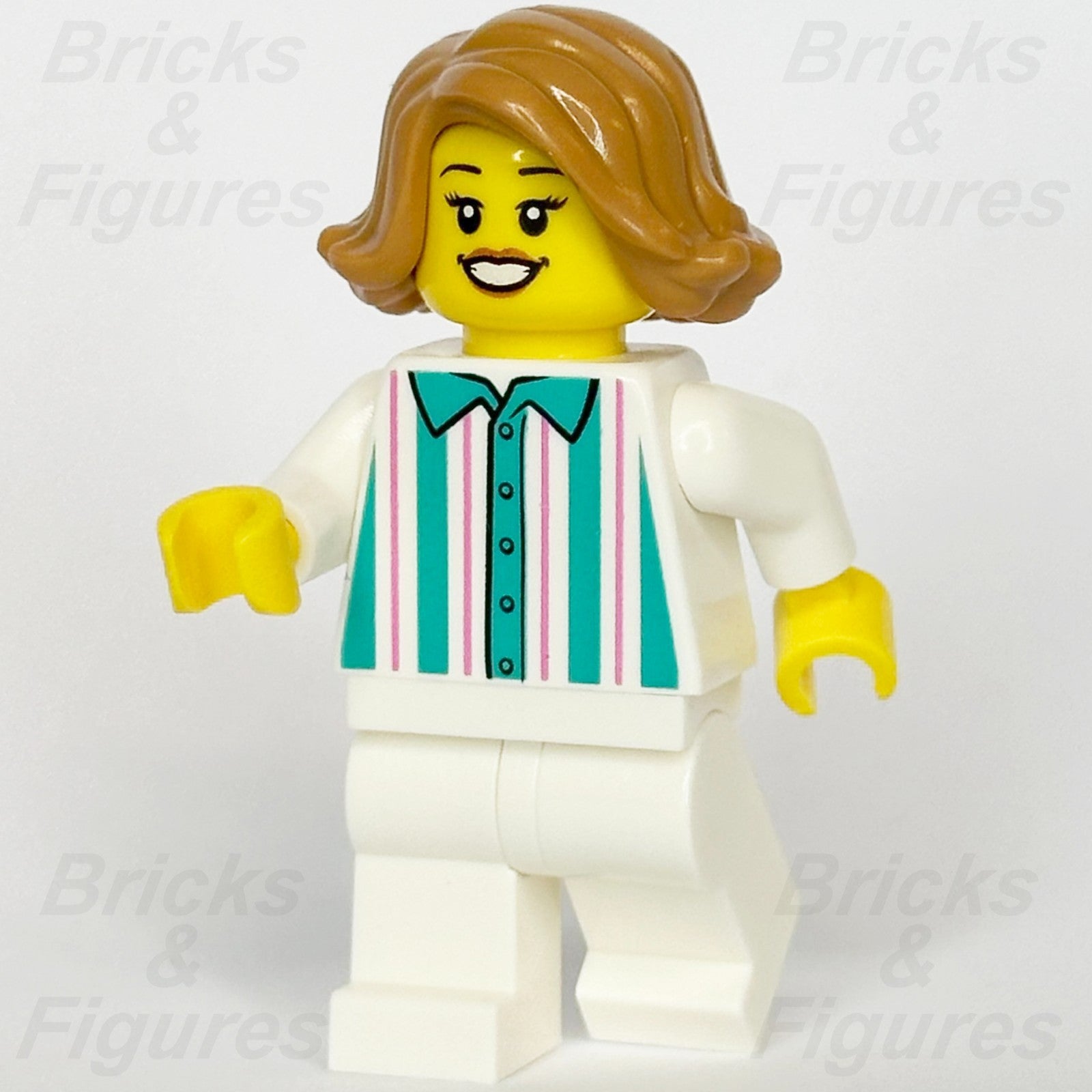 LEGO® City Donut Shop Clerk Minifigure Doughnut Creator Expert Town 10278 twn4030