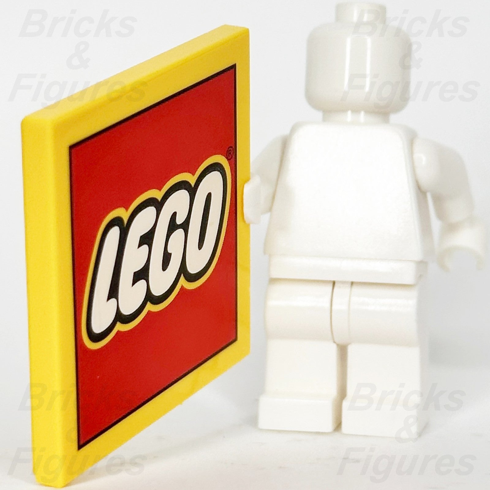 LEGO® City LEGO Logo Pattern Tile 4 x 4 Part Town Sign 107596 60440 1751pb0151