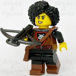 LEGO® Castle Wolfpack Minifigure Female Crossbow Bag 910057 Series 6 bdp283 Hair0