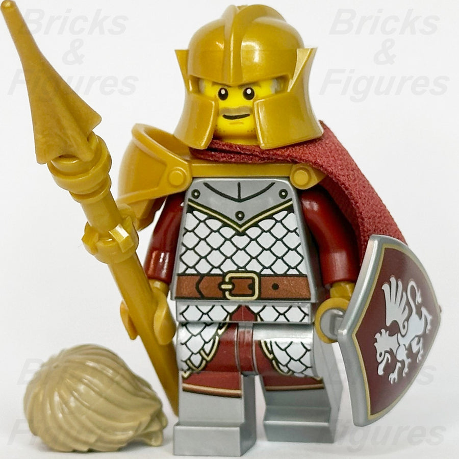 LEGO Castle Griffin Knight Royal Guard Minifigure Medieval Defender Genuine LEGO0