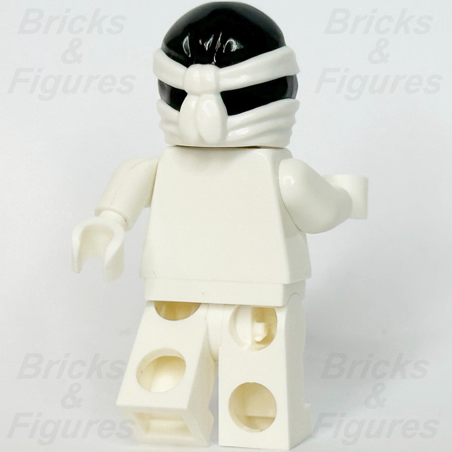 LEGO Ninjago Zane Minifigure Ninja Wrap Part Type 2 Black White Helmet 19857pb032