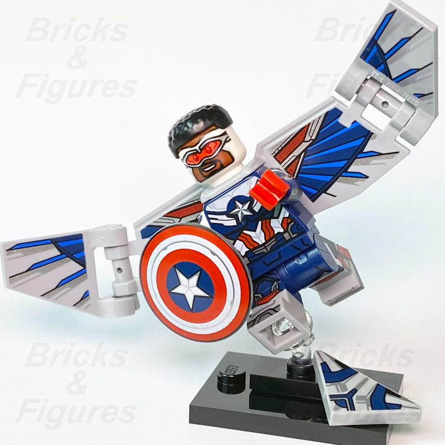 LEGO Super Heroes Captain America Minifigure Marvel Series 1 Sam Wilson 710310