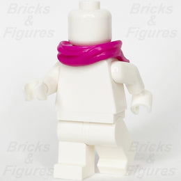LEGO Magenta Minifigure Scarf Short Wrapped Part Headgear 34685 6500290 Genuine1