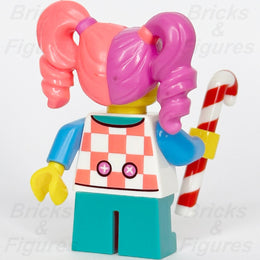 LEGO Clown Girl Minifigure with Candy Cane Build-A-Minifigure BAM 2023 Minifig2