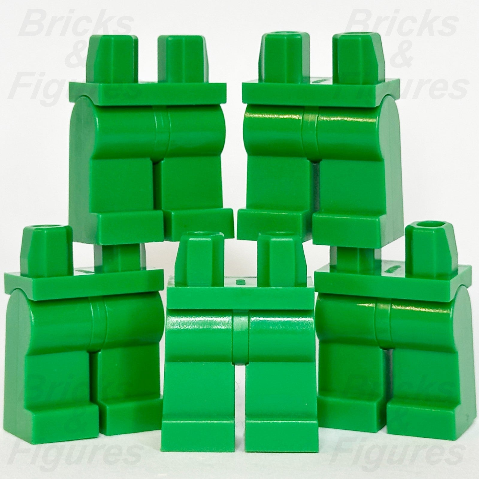 LEGO Minifigure Green Legs Part Plain Hips 73200 74040 970c00 10970 x 50