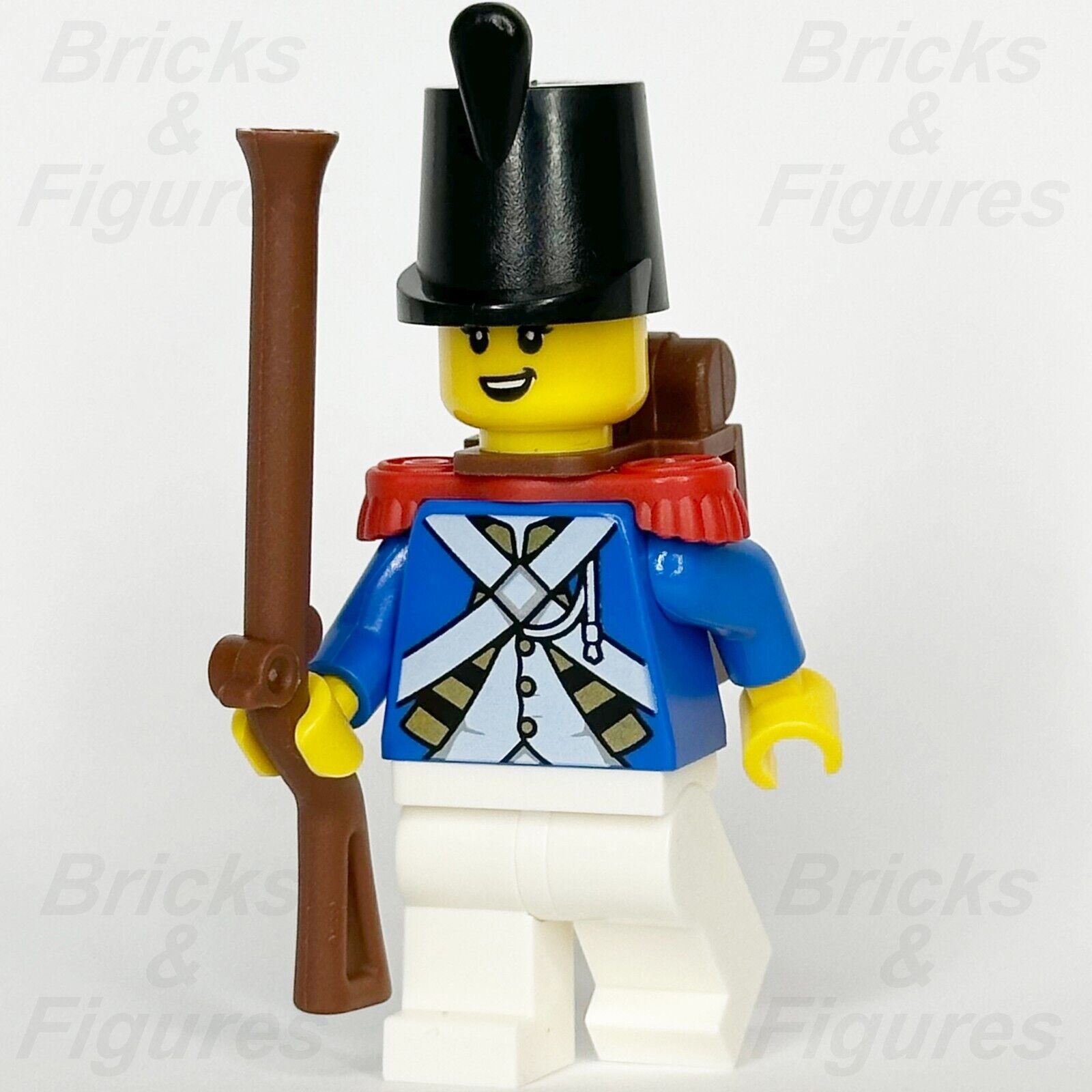 LEGO Pirates Imperial Soldier IV Minifigure Soldiers Female Musket 10320 pi192 - Bricks & Figures