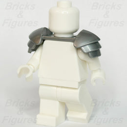 LEGO Castle Flat Silver Shoulder Armour Knight Minifigure Part 21325 37614 406011