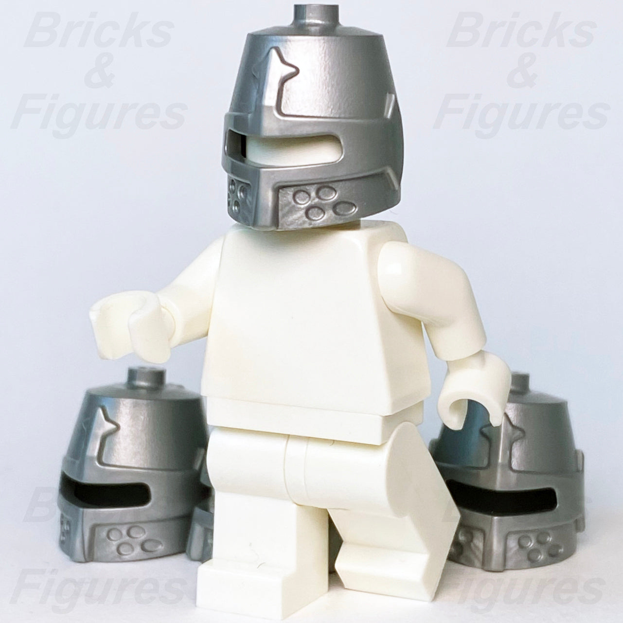 レゴ アイデア キャッスル ナイト クローズド ヘルメット ミニフィギュア パーツ 70322 21325 70333 x 5 