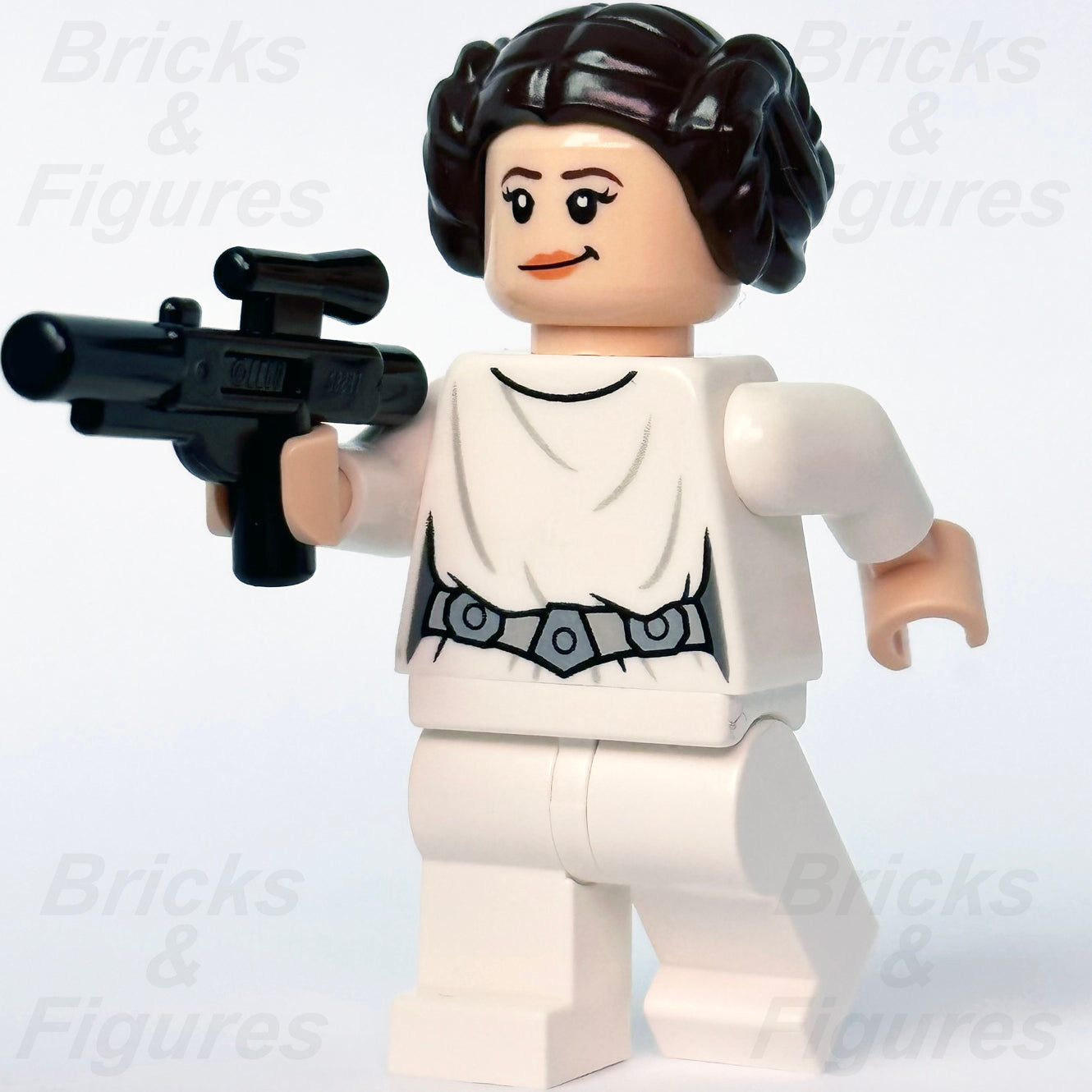 LEGO Star Wars Princess Leia Minifigure White Dress Belt Outfit 75159 sw0779 - Bricks & Figures