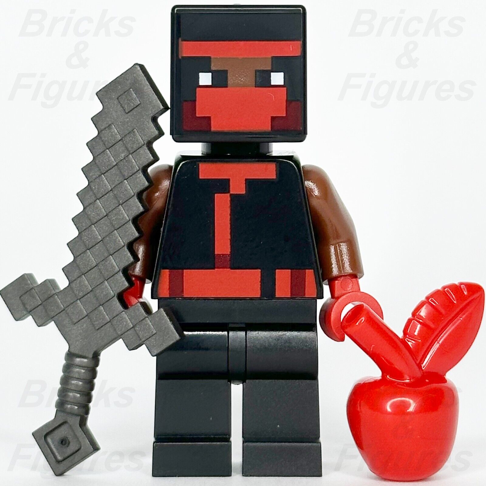 レゴ マインクラフト 忍者 ミニフィギュア 剣と赤いリンゴ付き 21183 662304 min112
