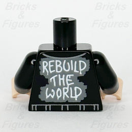 LEGO Queer Eye Body Torso Minifigure Part 'Rebuild the World' Leather Jacket 2