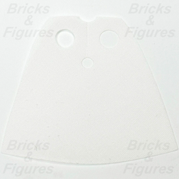 LEGO White Minifigure Cape Cloth Starched Body Wear 3.9cm Part 522c 20458 - Bricks & Figures