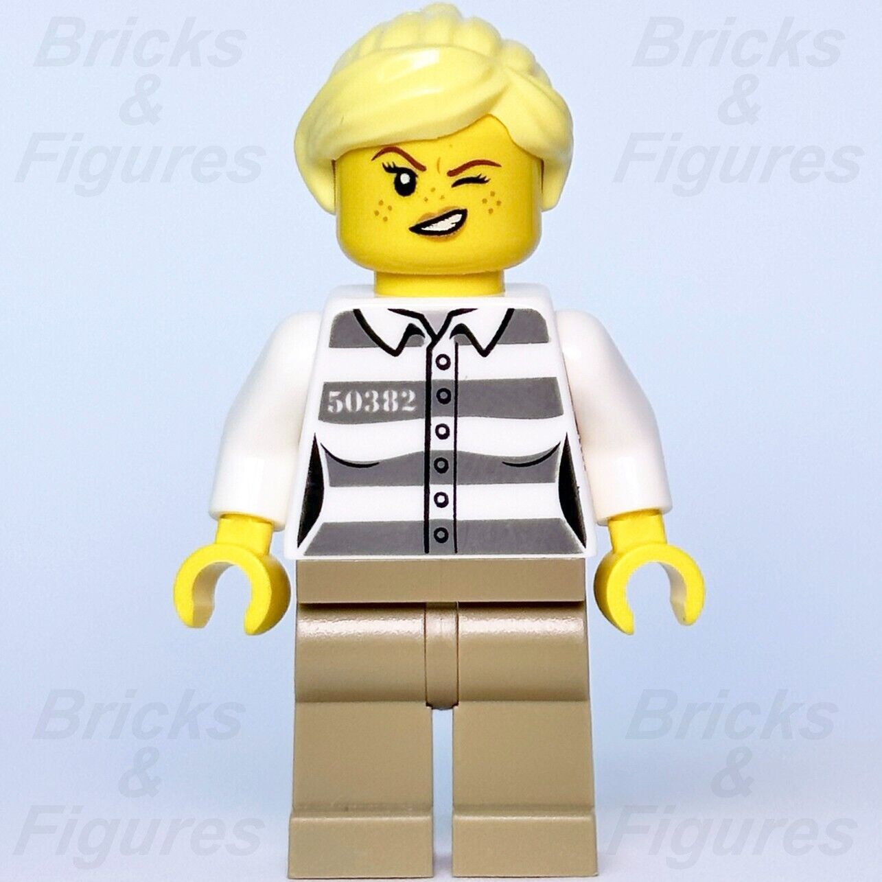 LEGO City Police Jail Prisoner 50382 Minifigure Town Police 60315 cty1368 2