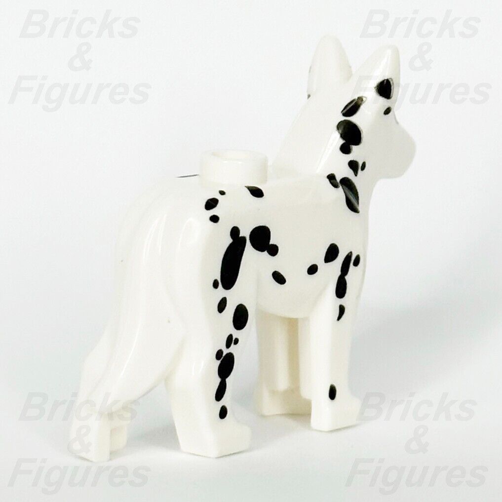 レゴ シティ ダルメシアン 犬 ミニフィギュア パーツ アニマル ファイア 92586pb03 ホワイト ブラック スポット