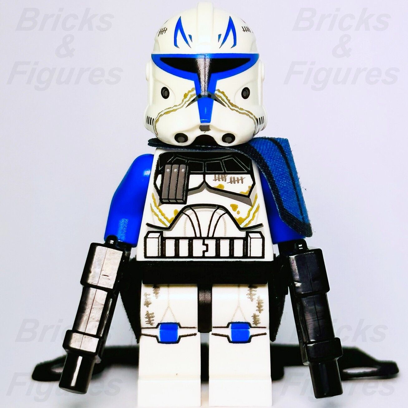 Captain Rex LEGO Star Wars Minifigure Phase 2 Trooper Clone Wars 75012 sw0450 - Bricks & Figures