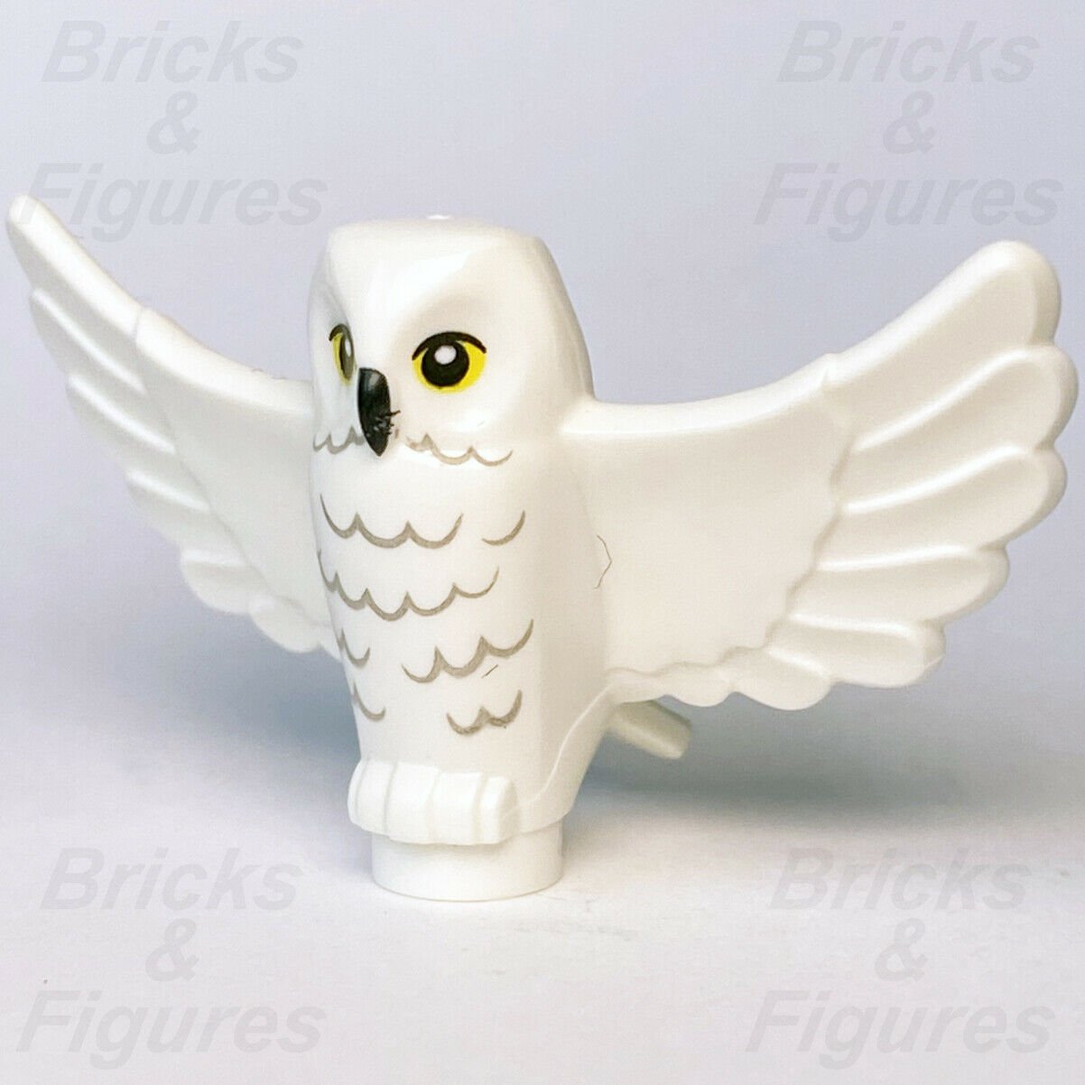 Harry Potter LEGO Hedwig White Owl Spread Wings Part 75968 75980 75978 75979 - Bricks & Figures