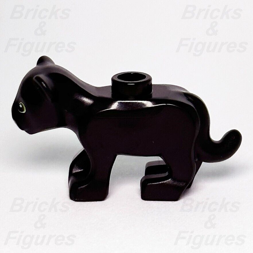 LEGO® Baby Panther (Tendi) Black Town City Minifigure Animal Part 60353 Lion Cub - Bricks & Figures