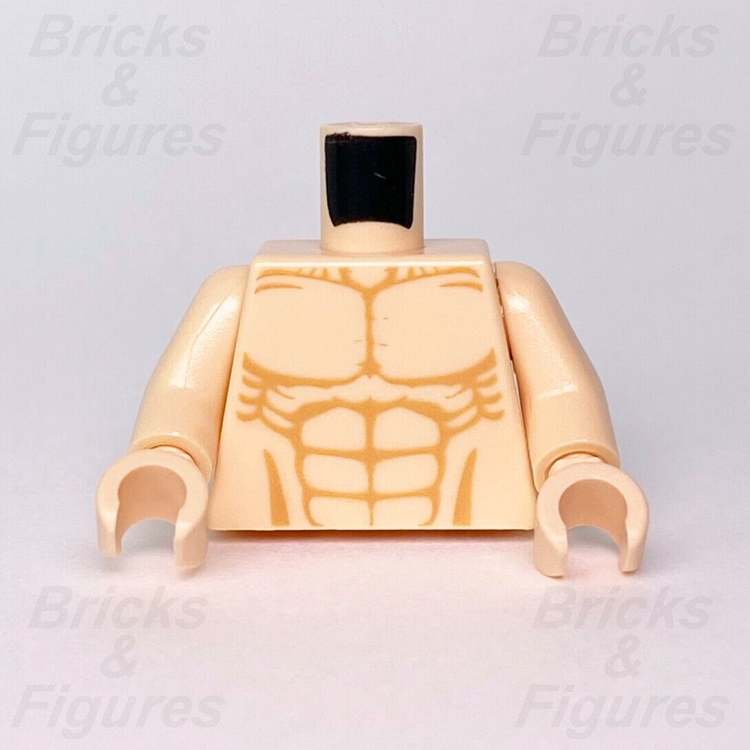 LEGO Bare Chest with Muscles Body Torso Minifigure Part 973pb0539c01 7683 7570 - Bricks & Figures
