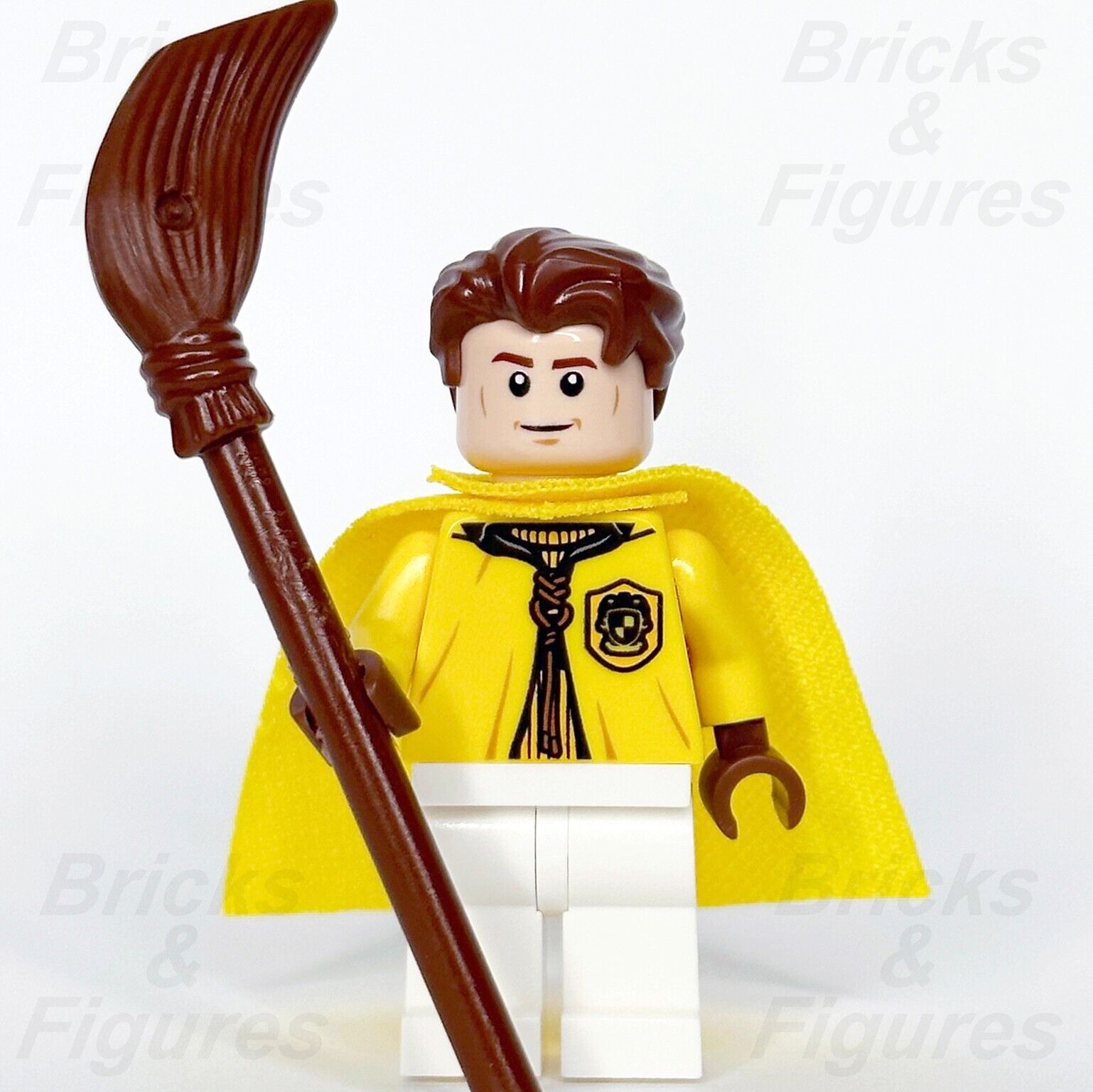 LEGO Harry Potter Cedric Diggory Quidditch Uniform Minifigure Wizard Book hp275 - Bricks & Figures