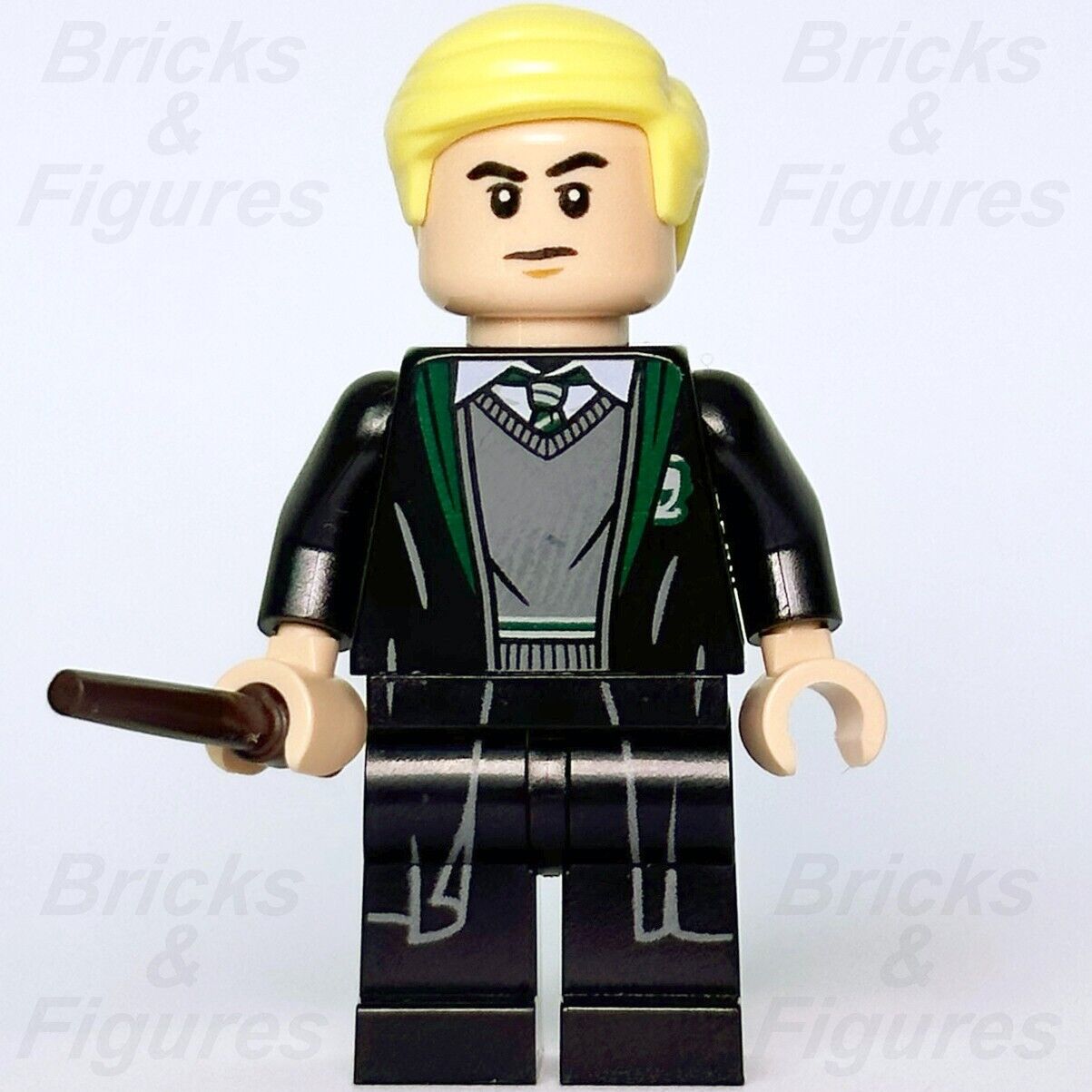 LEGO Harry Potter Draco Malfoy Slytherin Sweater Robe Minifigure 75969 hp229 - Bricks & Figures