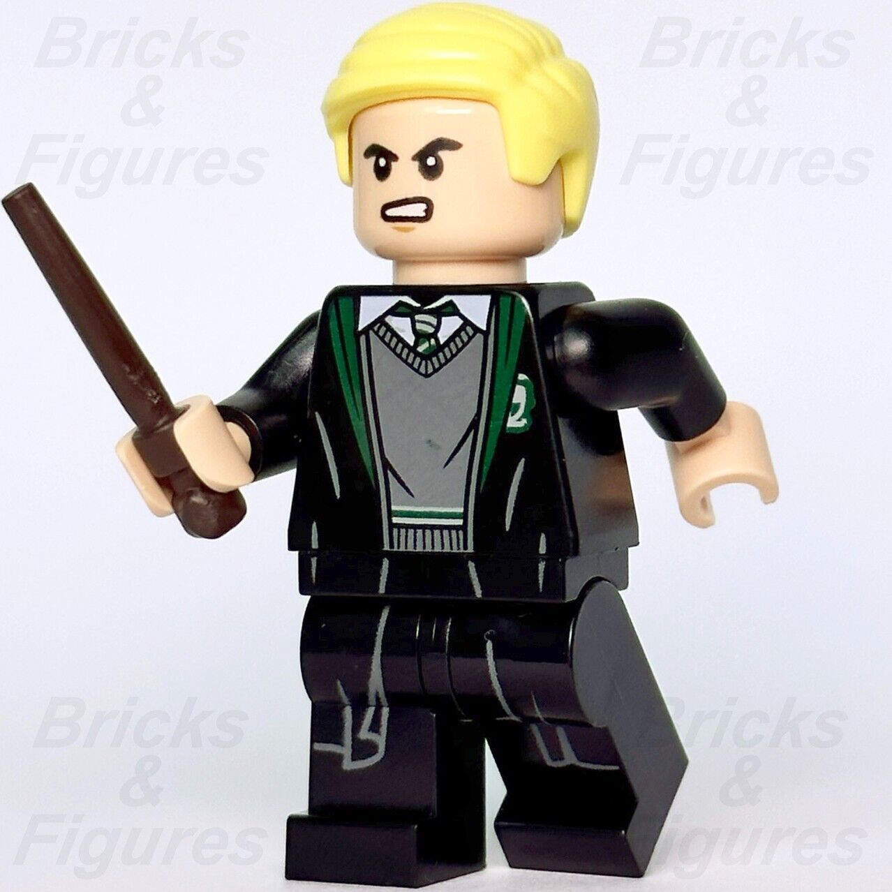 LEGO Harry Potter Draco Malfoy Slytherin Sweater Robe Minifigure 75969 hp229 - Bricks & Figures