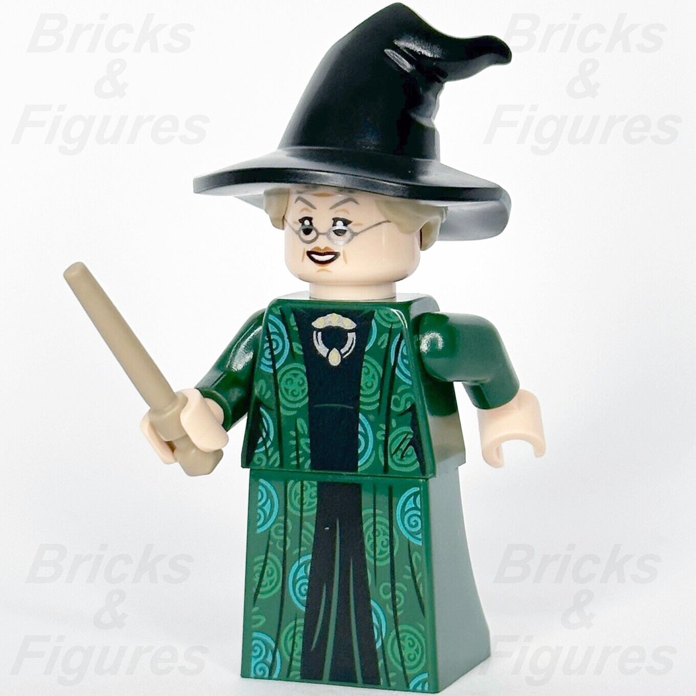 LEGO Harry Potter Professor Minerva McGonagall Witch Minifigure 76382 hp274 New - Bricks & Figures