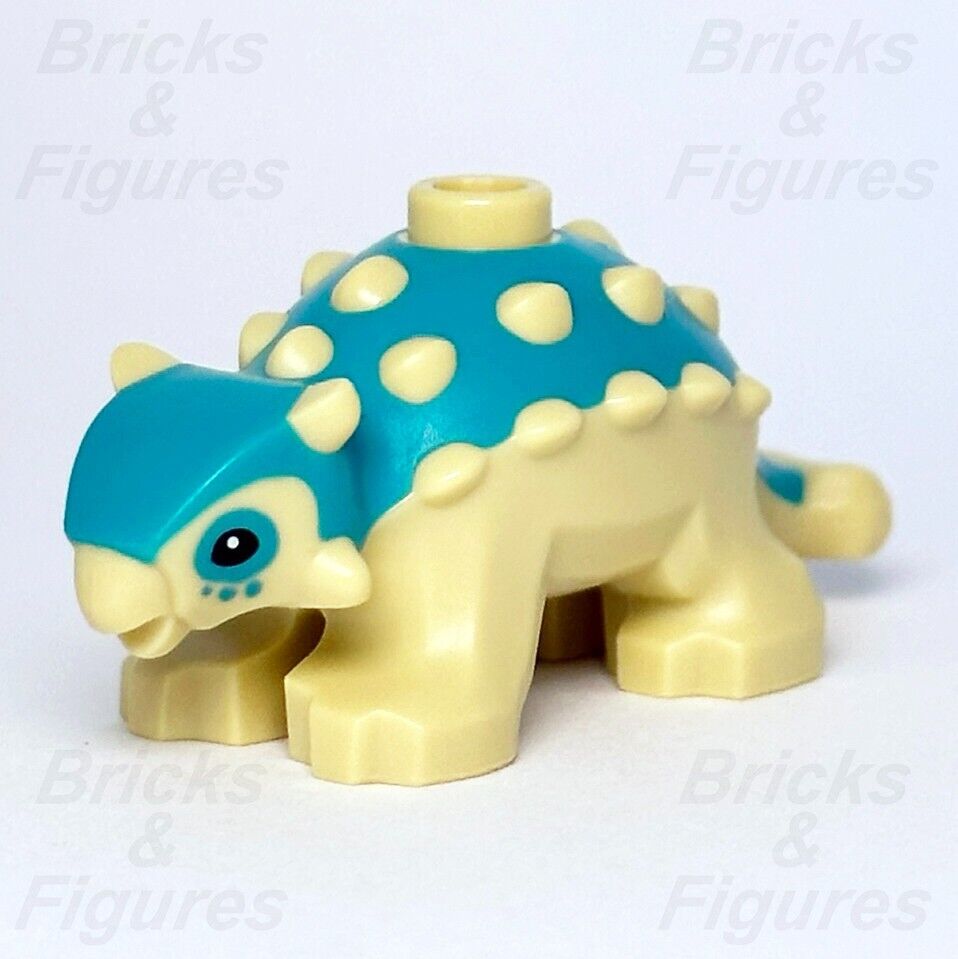 LEGO Jurassic World Baby Ankylosaurus Dinosaur Minifigure Part 75939 67443pb02 - Bricks & Figures