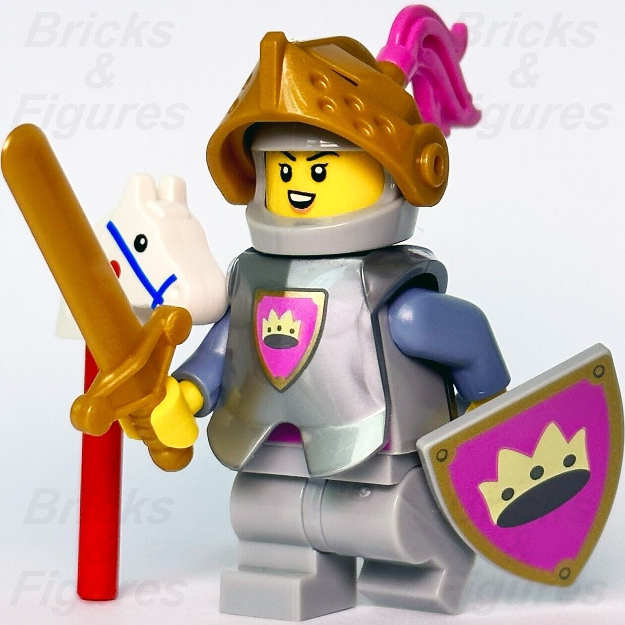 LEGO Knight of the Yellow Castle Collectible Minifigures Series 23 71034 New - Bricks & Figures