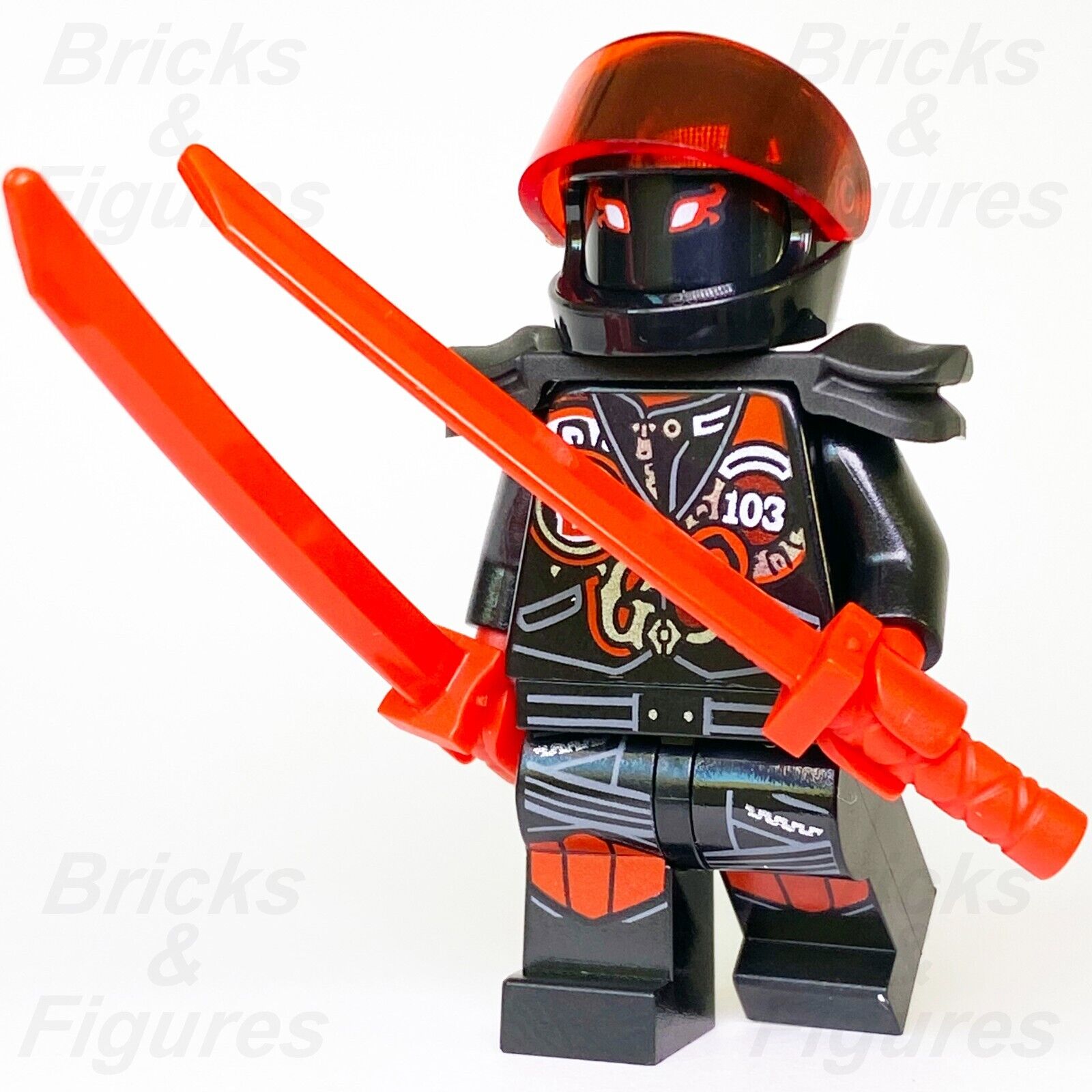 LEGO Ninjago Mr. E Minifigure Sons of Garmadon Number 103 70639 70643 njo385 - Bricks & Figures