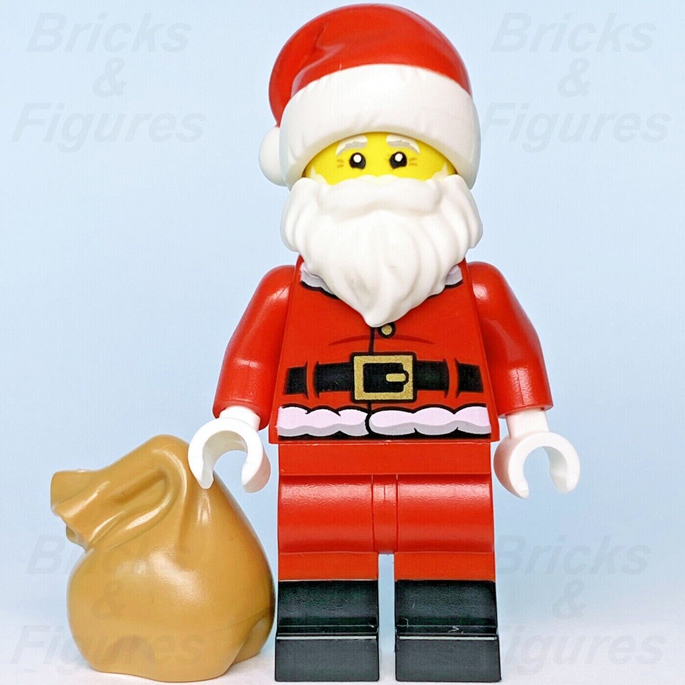 LEGO Santa & Sack Father Christmas Minifigure Holiday & Event 10293 hol253 New - Bricks & Figures