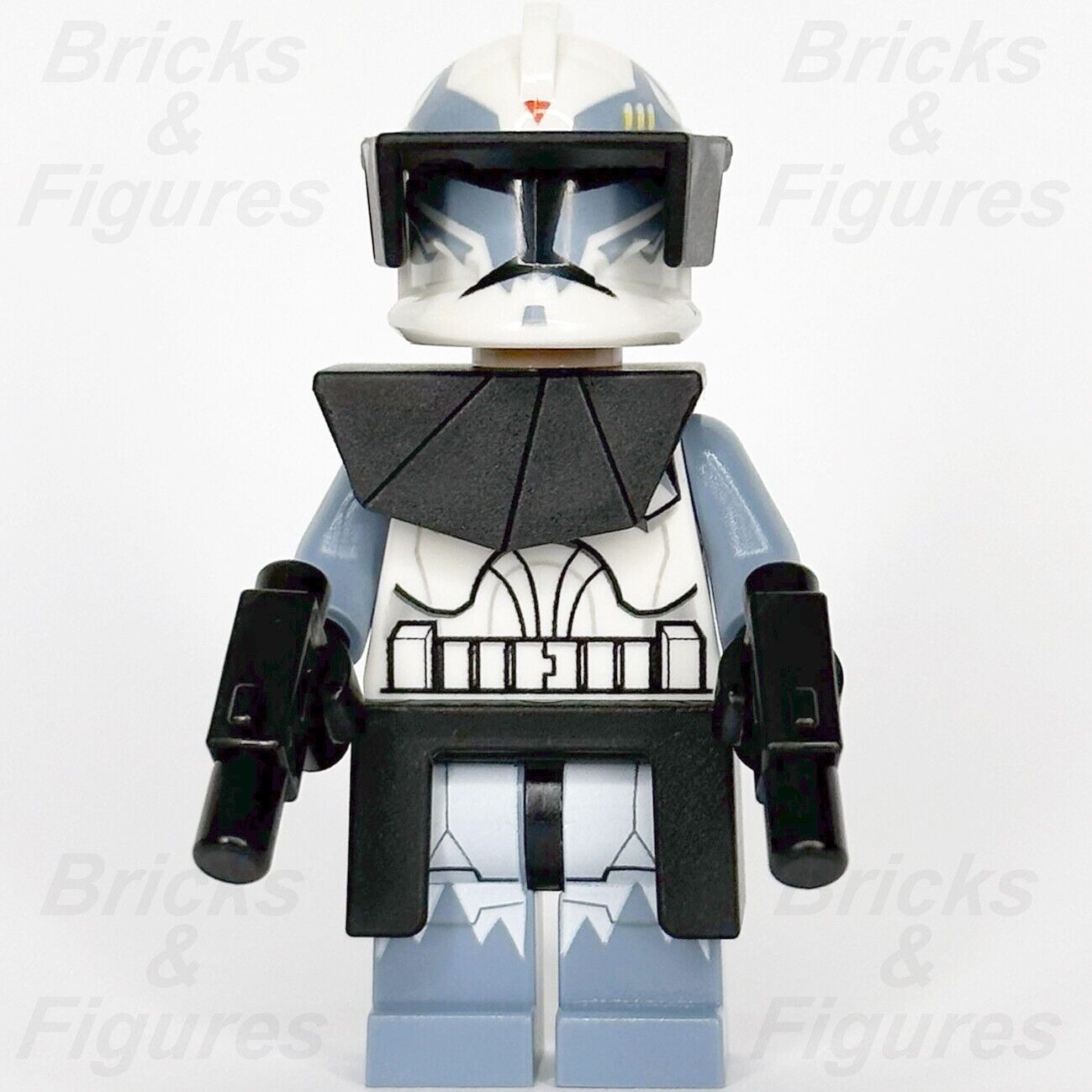 LEGO Star Wars Clone Trooper Commander Wolffe Minifigure Wolfpack Phase 1 7964 - Bricks & Figures