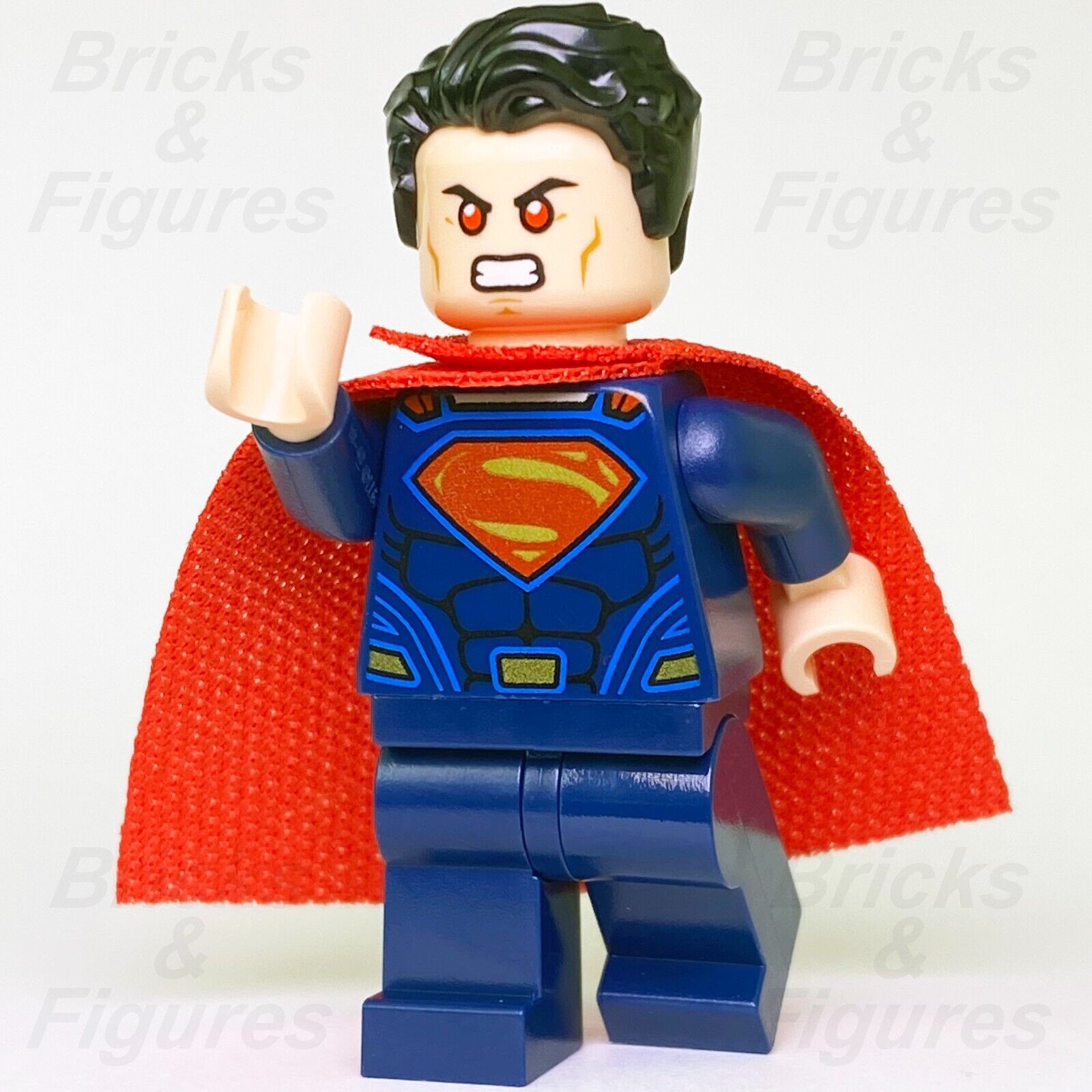 LEGO Superman Minifigure DC Super Heroes Justice League Clark Kent 76040 sh219 - Bricks & Figures