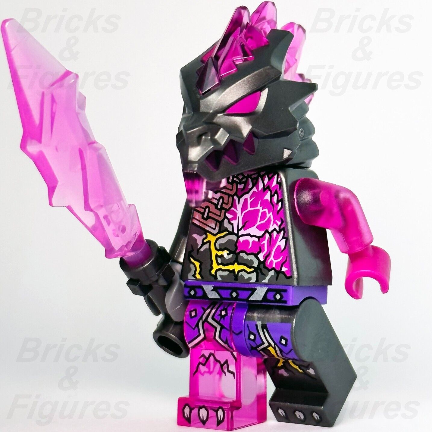 LEGO Vengestone Warrior Ninjago Crystalized Minifigure 71775 71772 71773 njo754 - Bricks & Figures