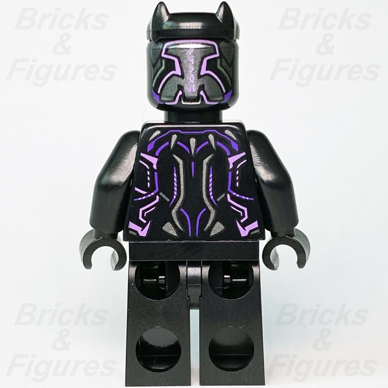 Marvel Super Heroes LEGO Black Panther Avengers Endgame Minifigure 76186 sh728 - Bricks & Figures