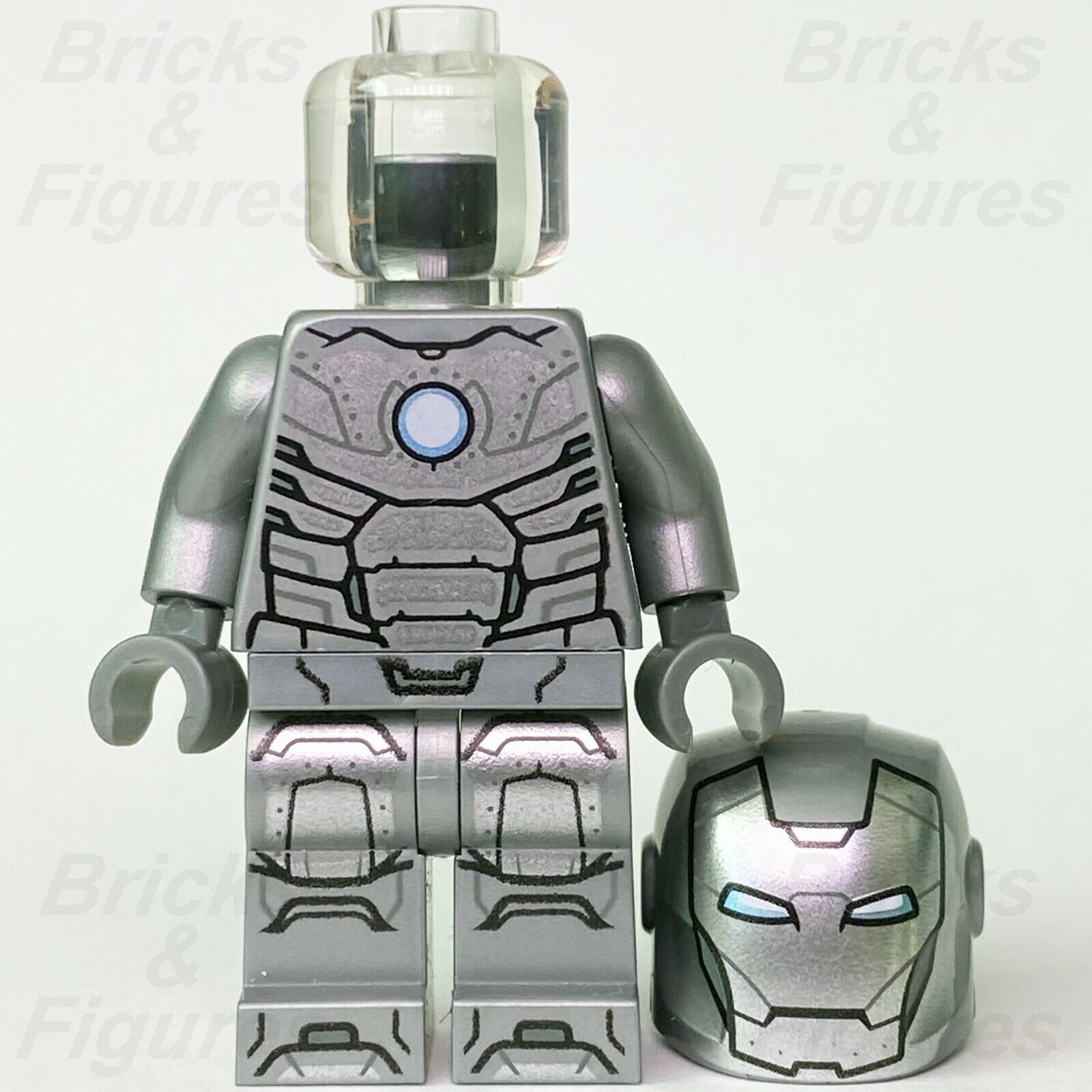 Marvel Super Heroes LEGO Iron Man Mark 2 Armor Suit Avengers Minifigure 76167 - Bricks & Figures