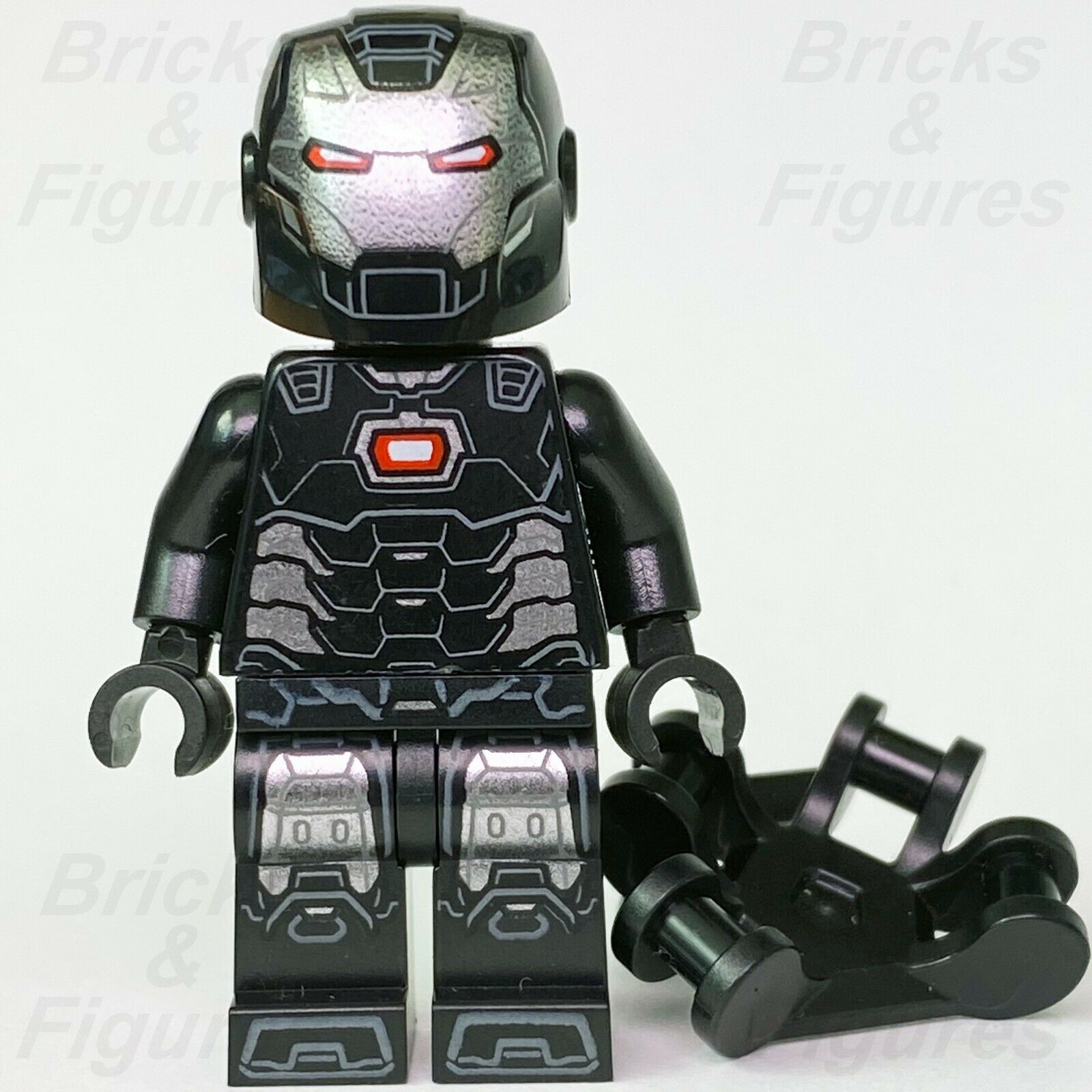 Marvel Super Heroes LEGO War Machine Iron Man Suit Avengers Minifigure 76153 - Bricks & Figures