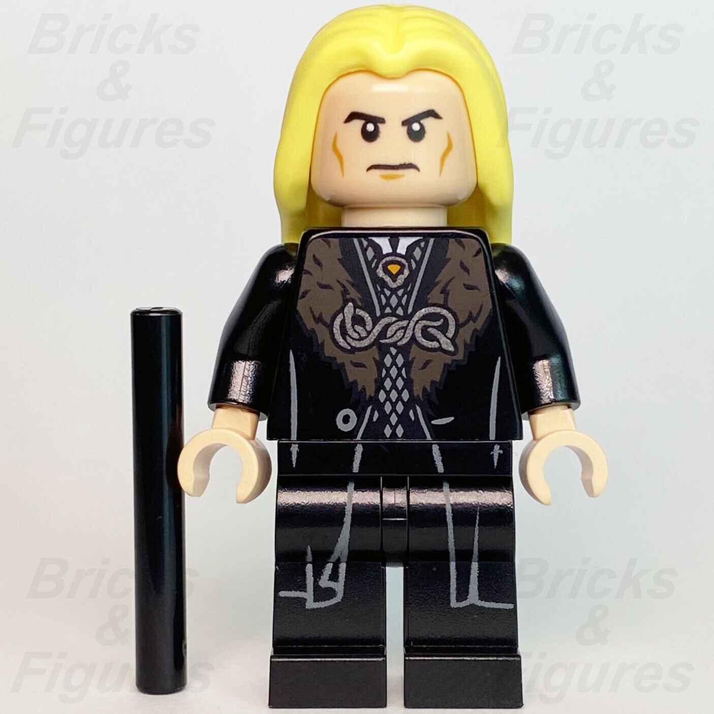 New Harry Potter LEGO Lucius Malfoy Death Eater Wizard Minifigure 75978 hp255 - Bricks & Figures