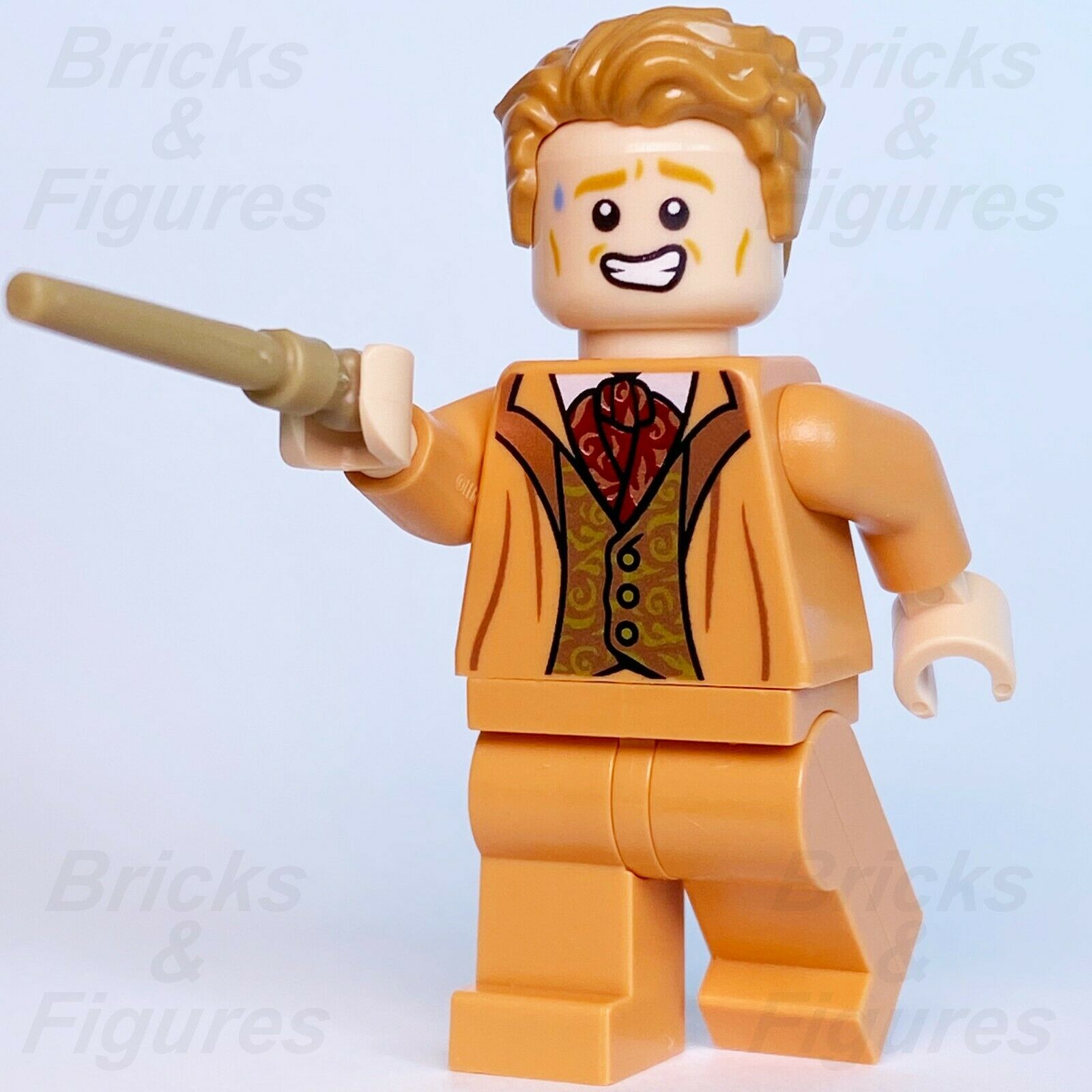 New Harry Potter LEGO Professor Gilderoy Lockhart Minifigure 76389 hp309 - Bricks & Figures