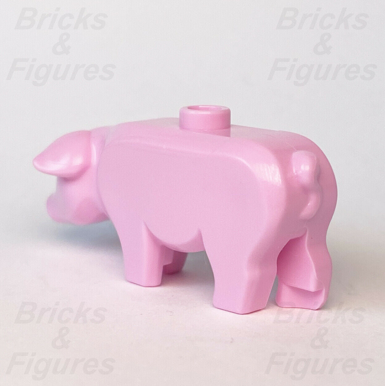 New Ideas/Harry Potter LEGO Bright Pink Pig Animal Part Minifigure 75980 21322 - Bricks & Figures