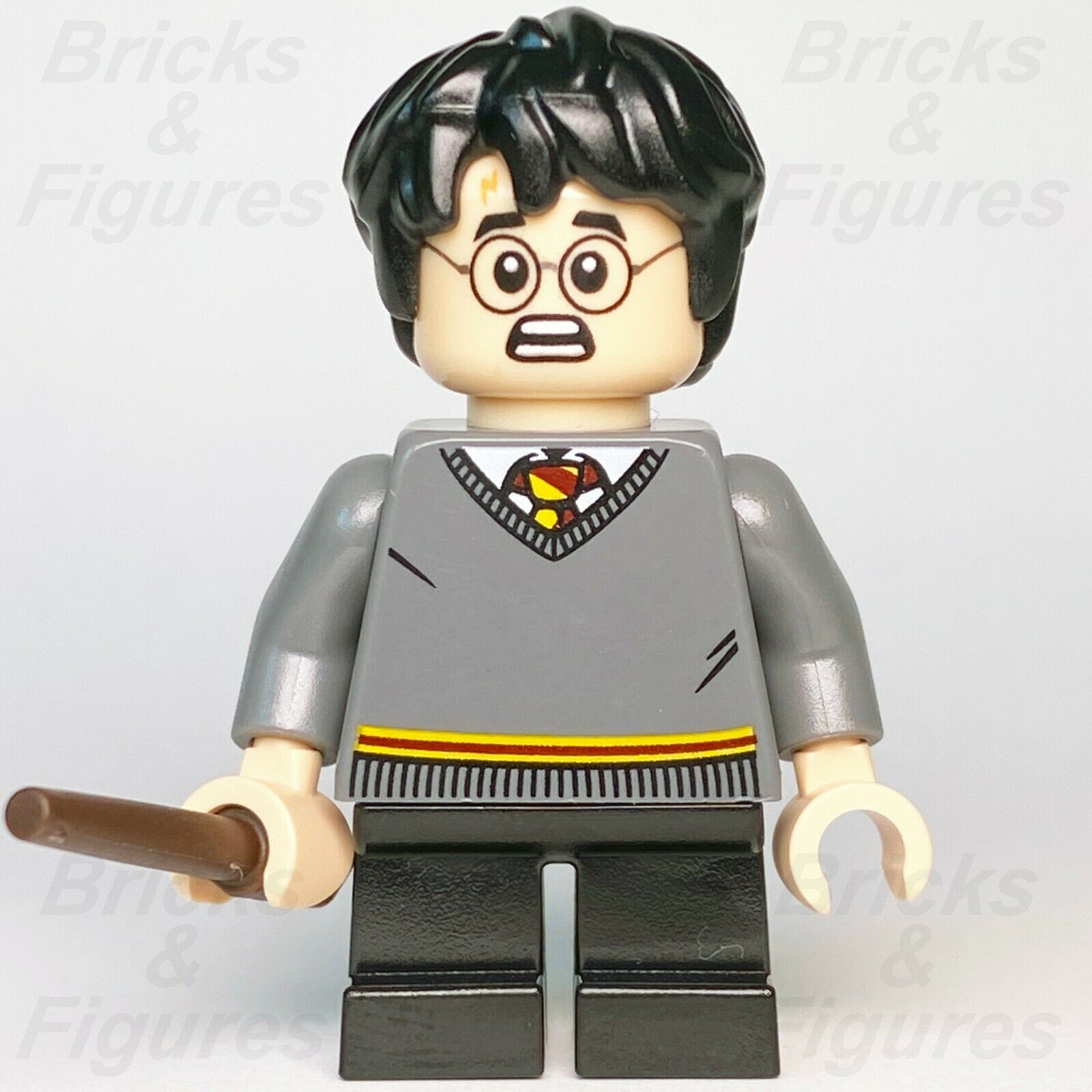 New LEGO® Harry Potter in Gryffindor Sweater Wizard Minifigure 75954 30407 11923 - Bricks & Figures