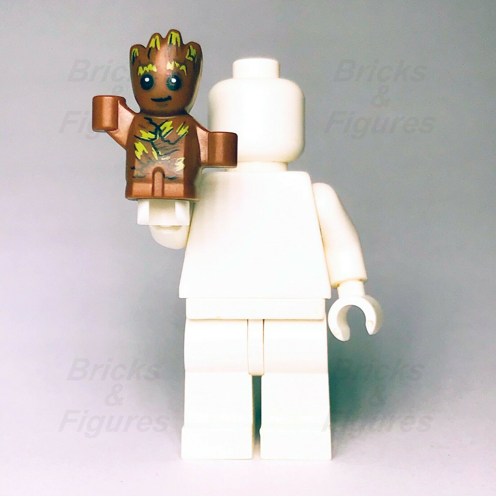 New Marvel Super Heroes LEGO Baby Groot Guardian of the Galaxy Minifigure 76081 - Bricks & Figures