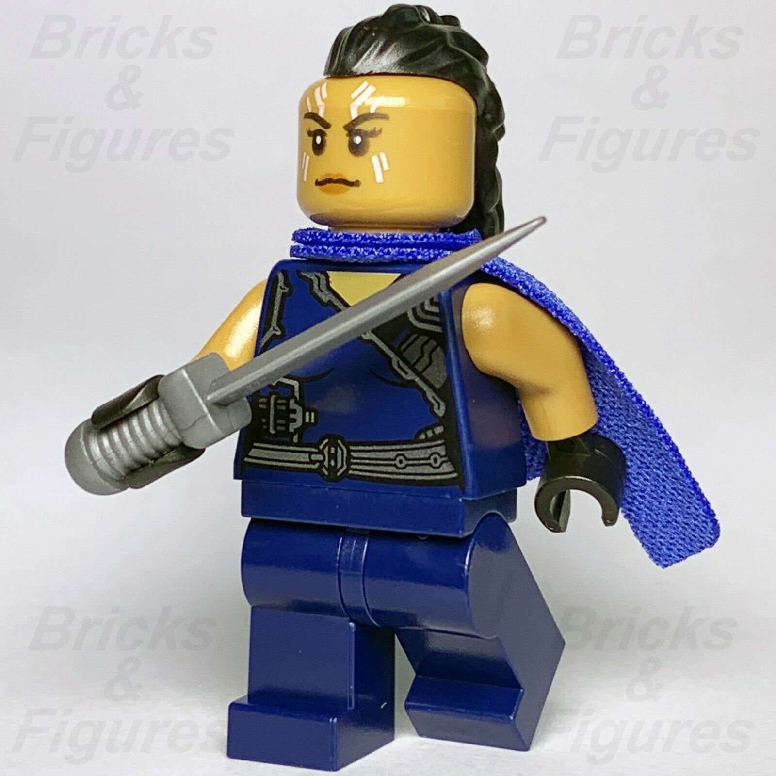 New Marvel Super Heroes LEGO Valkyrie Thor Ragnarok Minifigure from set 76084 - Bricks & Figures