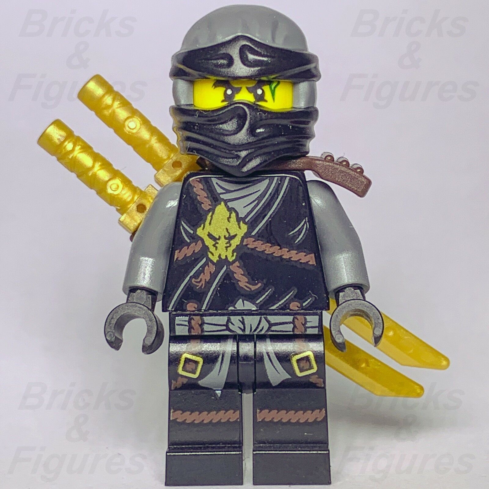 New Ninjago LEGO Cole Earth Ninja Day of the Departed Minifigure 70595 - Bricks & Figures