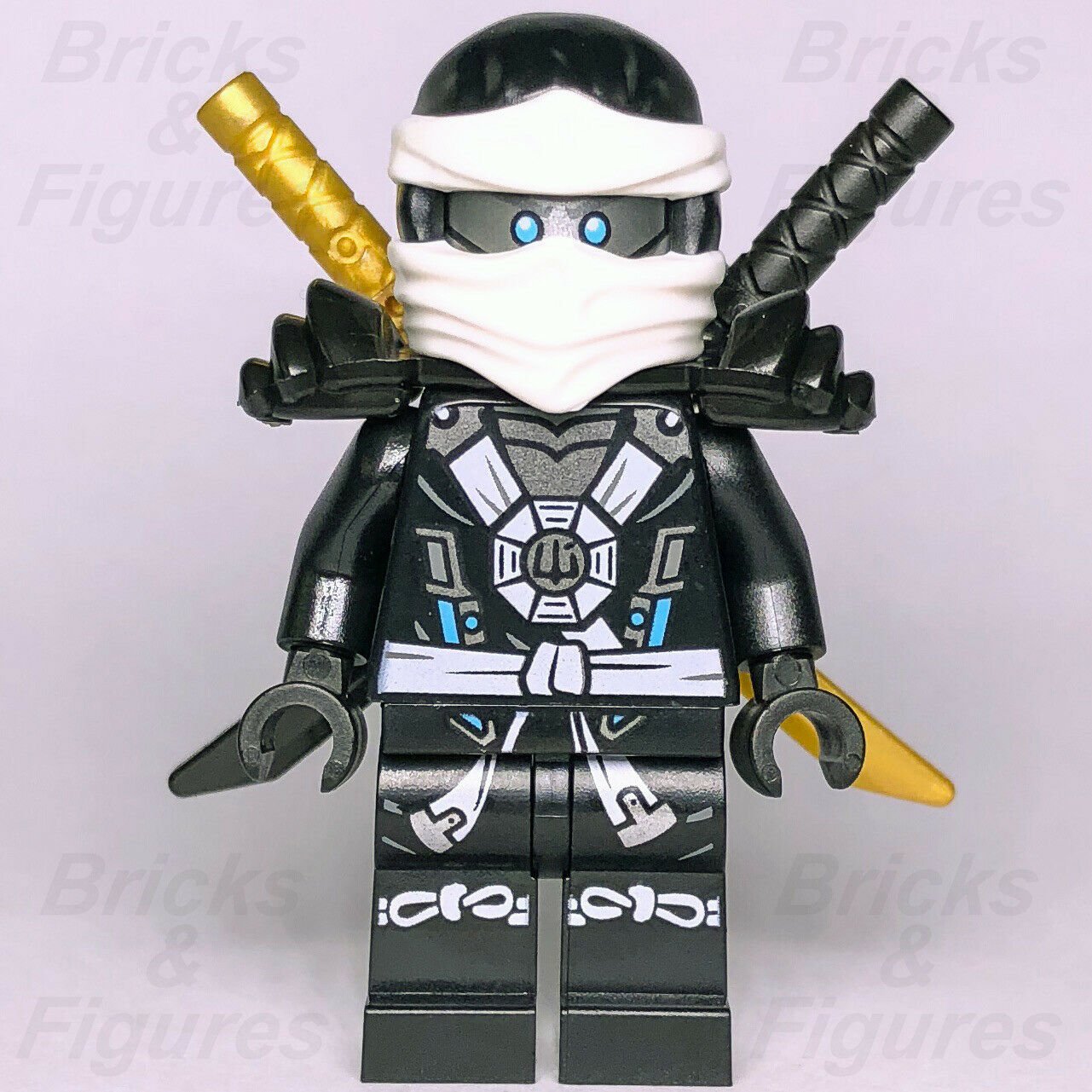 New Ninjago LEGO Ninja Zane A Master of Ice Possession Minifigure 70737 70751 - Bricks & Figures