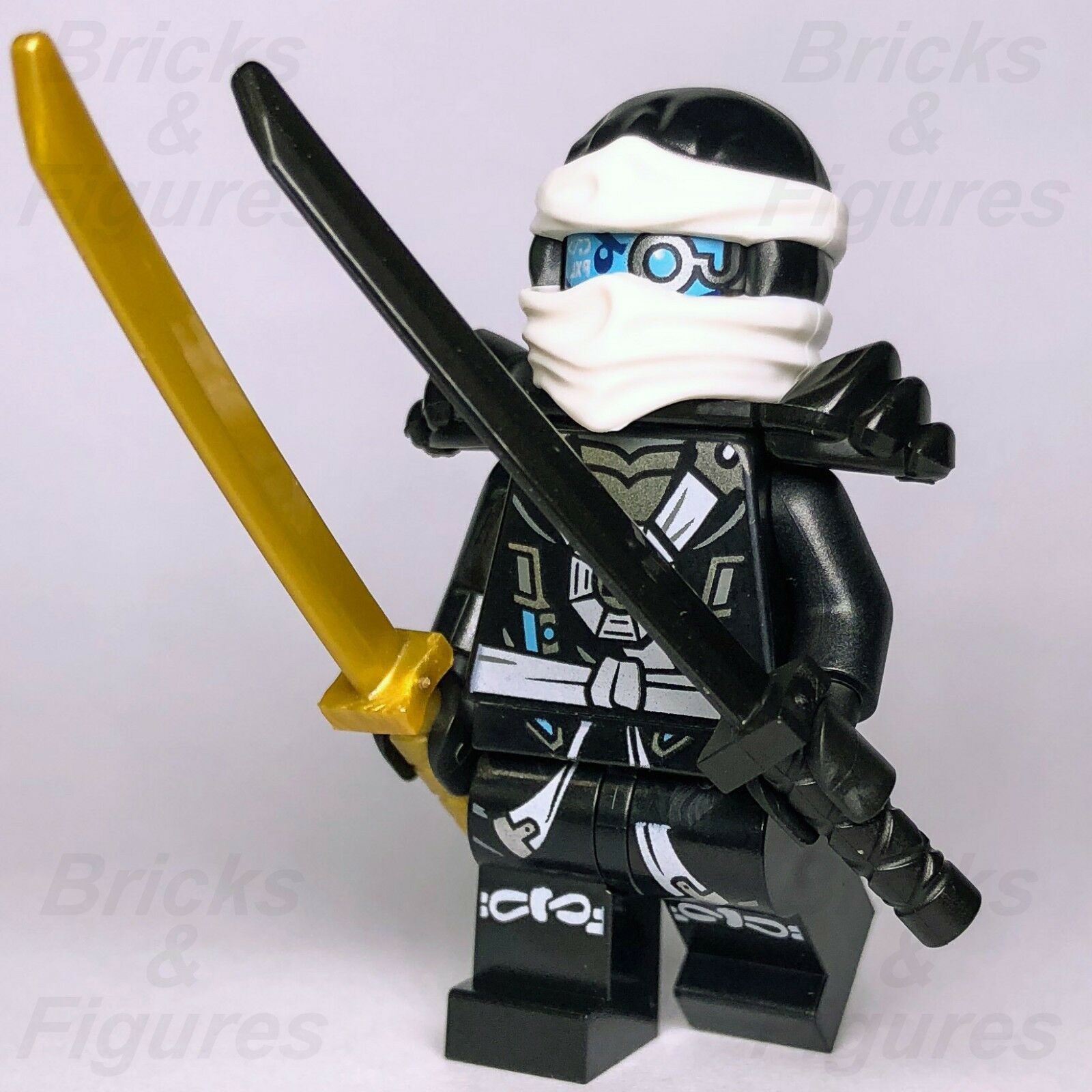 New Ninjago LEGO Ninja Zane A Master of Ice Possession Minifigure 70737 70751 - Bricks & Figures