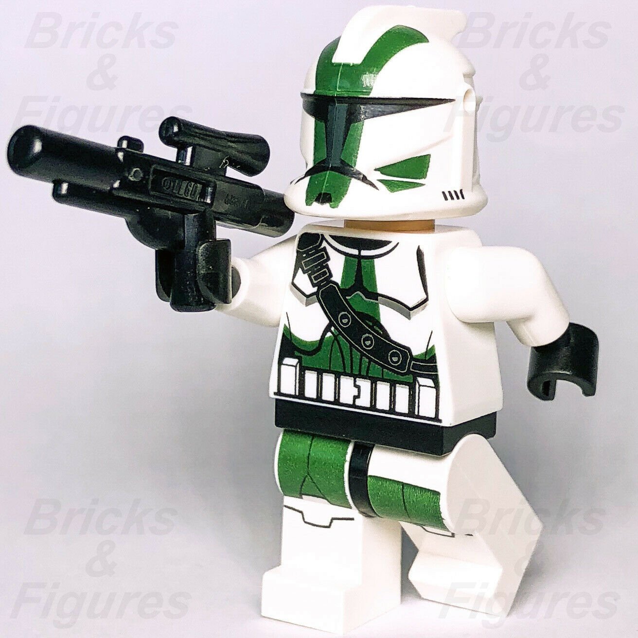 New Star Wars LEGO 41st Elite Corps Commander Gree Clone Trooper Minifig 9491 - Bricks & Figures