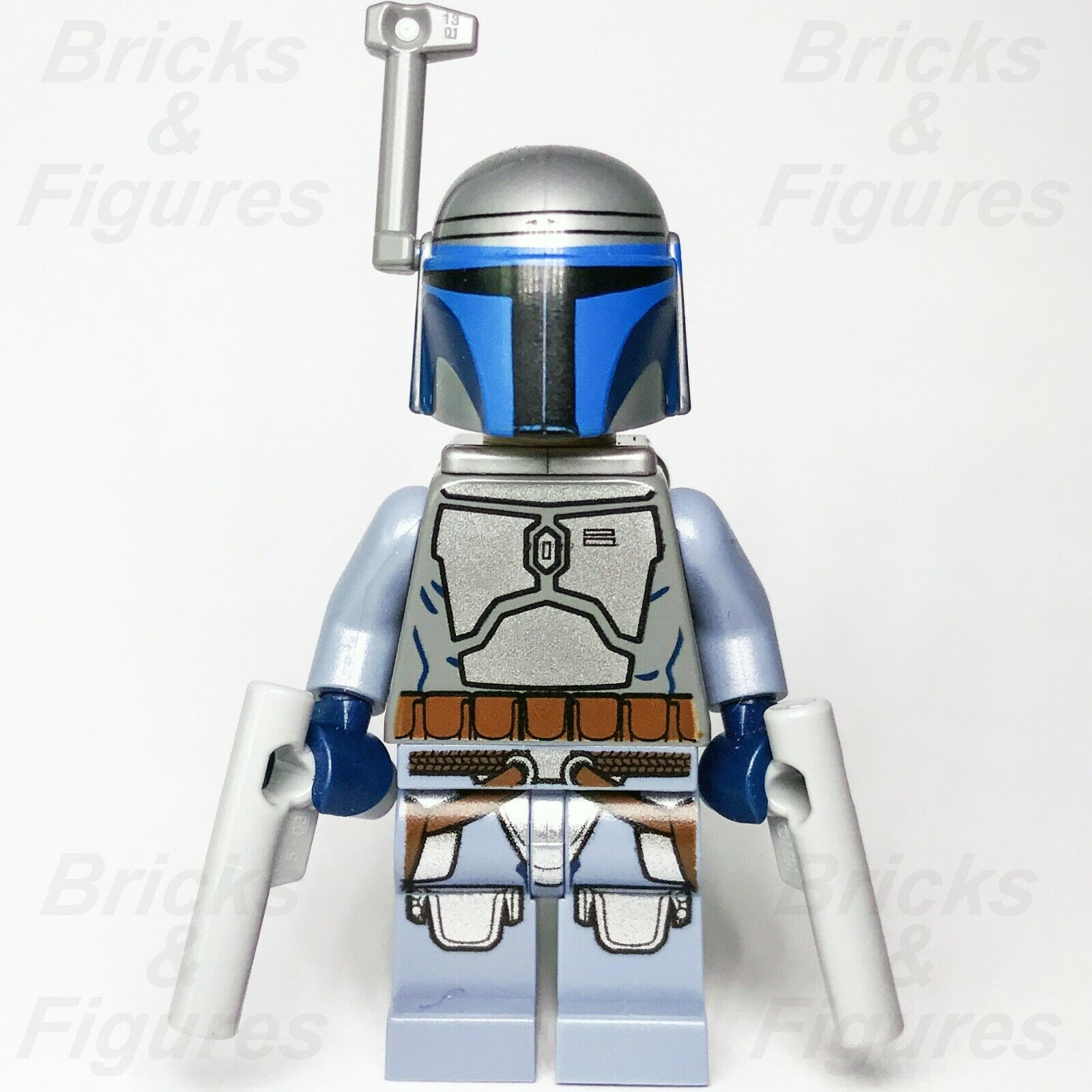 New Star Wars LEGO Jango Fett Mandalorian Bounty Hunter Minifigure 75015 - Bricks & Figures